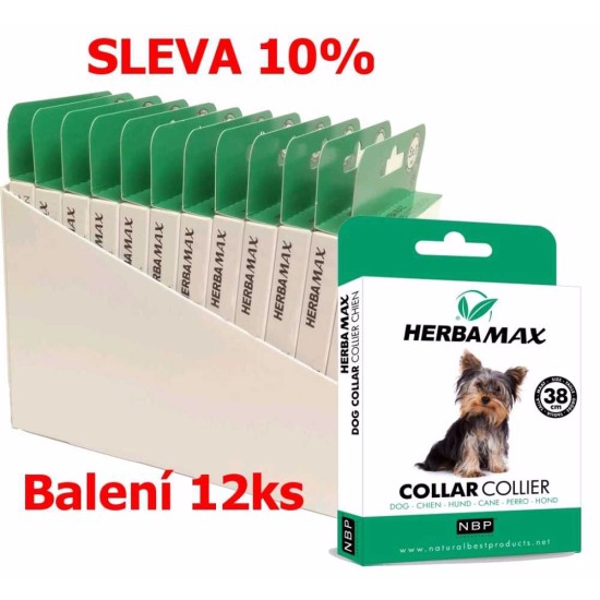 Herba Max Antkaklis Suniui atbaidantis antkaklis, šuo 38 cm (12 vnt) NUOLAIDA 10 % Herba Max Antkaklis Suniui atbaidantis antkaklis, šuo 38 cm (12 vnt) NUOLAIDA 10 %