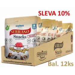 Serrano Užkandis Šuo Jautiena 100 g (12 vnt.) NUOLAIDA 10 % Serrano Užkandis Šuo Jautiena 100 g (12 vnt.) NUOLAIDA 10 %