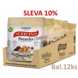 Serrano Užkandis Šuniukai 100g (12 vnt.) NUOLAIDA 10 % Serrano Užkandis Šuniukai 100g (12 vnt.) NUOLAIDA 10 %