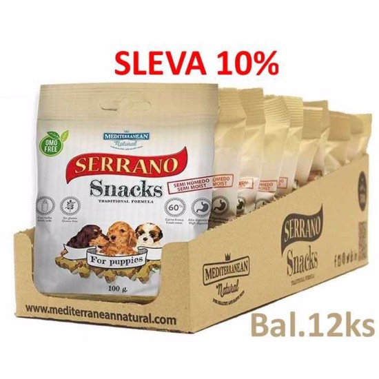 Serrano Užkandis Šuniukai 100g (12 vnt.) NUOLAIDA 10 %