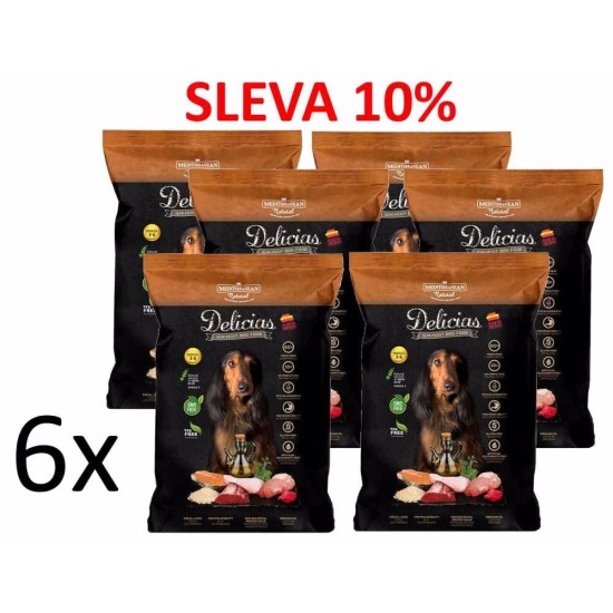 Gardumynai šuo Suaugusiesiems Minkštas pusiau minkštas maistas 1,5 kg (6 vnt) NUOLAIDA 10 %