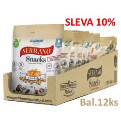 Serrano Užkandis Šuo Vištiena 100 g (12 vnt.) NUOLAIDA 10 % Serrano Užkandis Šuo Vištiena 100 g (12 vnt.) NUOLAIDA 10 %