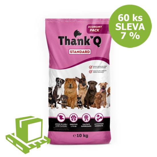Ačiū´Q Standartinis šuo Suaugusiųjų Aviena 10 kg (padėklas 60 vnt.) NUOLAIDA 7 %