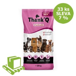 Ačiū´Q Standartinis šuo Suaugusiųjų Aviena 20 kg (padėklas 33 vnt.) NUOLAIDA 7 %