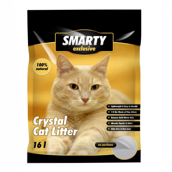 „Smarty “ išskirtinis silikatas kraikas 16 l „Smarty “ išskirtinis silikatas kraikas 16 l