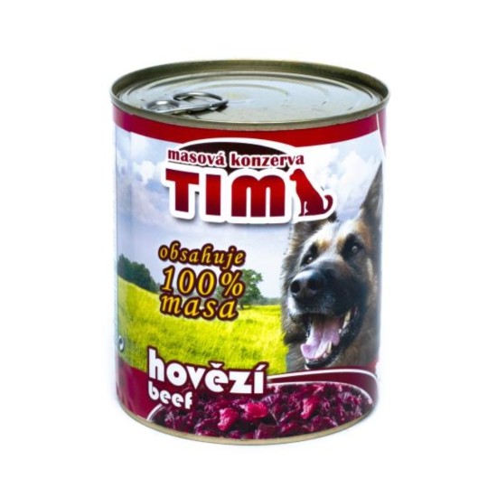 TIM šuo jautiena, konservuoti 800 g
