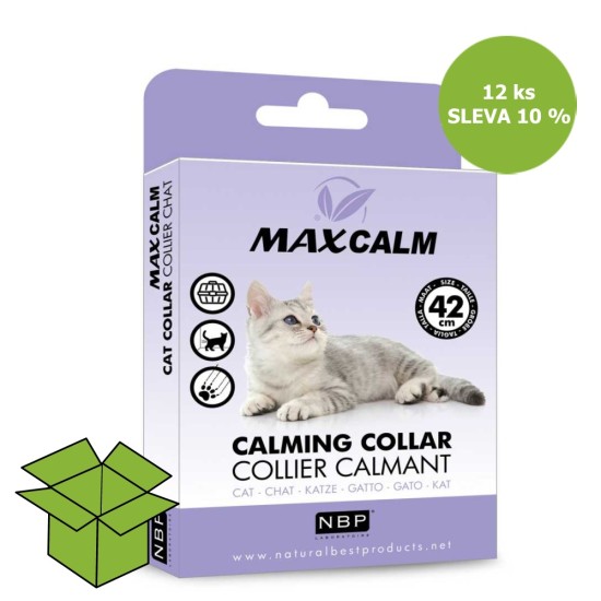 Max CALM CALMING ACKLAR prieš Stresą skirtas katėms (12 PCS) nuolaida 10 % Max CALM CALMING ACKLAR prieš Stresą skirtas katėms (12 PCS) nuolaida 10 %
