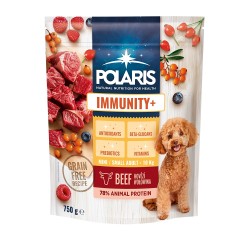 „Polaris“ Imunitetas šuo suaugęs mažas ir mini jautiena gf 750 g „Polaris“ Imunitetas šuo suaugęs mažas ir mini jautiena gf 750 g