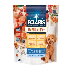 Polaris Imunitetas šuo suaugęs mažas ir mini lašiša gf 750 g Polaris Imunitetas šuo suaugęs mažas ir mini lašiša gf 750 g