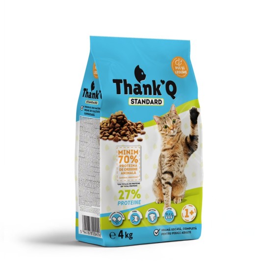 Thank’Q Standard Cat Adult Kuře 4 kg Thank’Q Standard Cat Adult Kuře 4 kg