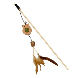 Lunge Wooden Owl S Catnip Lunge Wooden Owl S Catnip