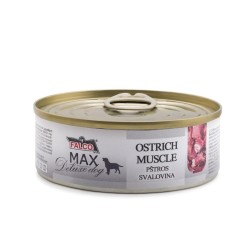 „Max Deluxe“ šuo strutis raumenys, konservuoti 80 g „Max Deluxe“ šuo strutis raumenys, konservuoti 80 g