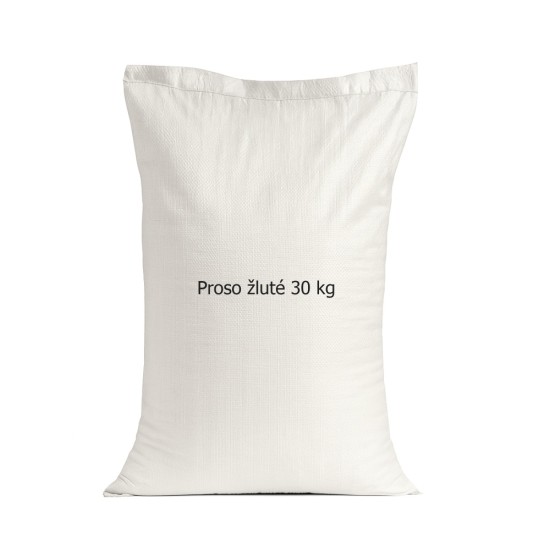 Millet geltona siuvama maišelis 30 kg