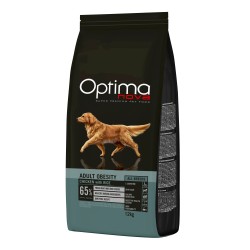OPTIMA Nova Dog Obesity Chicken & Rice sausas ėdalas šunims svorio kontrolei