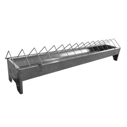 Kovové krmítko pro slepice ECO 75 cm