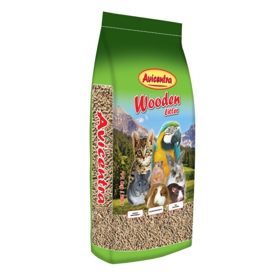 Avicentra Dřevěná podestýlka 20 l (11 kg)