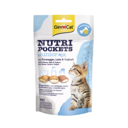 GimCat Nutri Pockets Junior Mix skanėstai katėms 60g