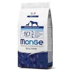 Monge Dry Dog Medium STARTER sausas pašaras šunims