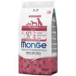  Monge All Breeds Adult Beef sausas pašaras šunims