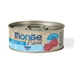 Monge kons.pašaras katėms su Atlanto tuno gabalėliais savo sultyse 80g
