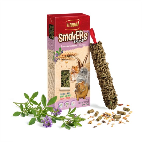 Vitapol Smakers skanėstas triušiams ir graužikams su liucerna 90g