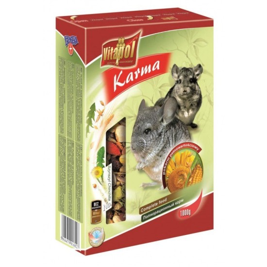 Vitapol visavertis pašaras šinšiloms 1kg