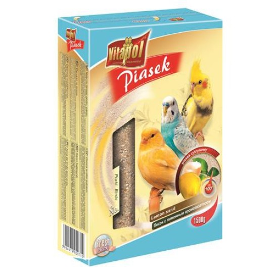 Vitapol smėlis paukščiams citrininis 1,5kg