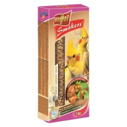 Vitapol Smakers skanėstas papūgoms Nimfoms, su riešutais 90g