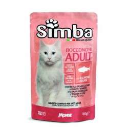 Simba konservuotas pašaras katėms su lašiša ir karšiu 100g