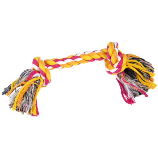 GIMDOG žaislas šunims virvė su dviem mazgais, 18cm