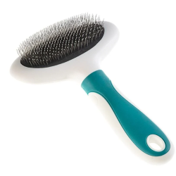 Gimdog Slicker Brush Size M 10,5x18,2cm ovalus šepetys