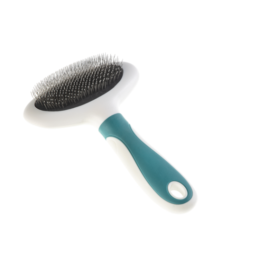 Gimdog Slicker Brush Size L 12,5x19,5cm ovalus šepetys