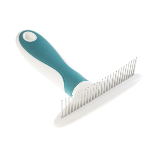 Gimdog Dematting Rake 12x15cm grėblys retais dantimis