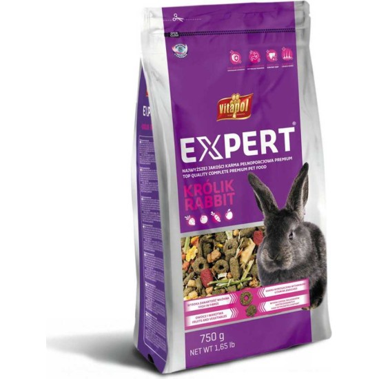 Vitapol EXPERT visavertis ėdalas triušiams 750g