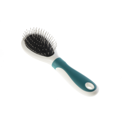 Gimdog Brush With Round Pins 6,5x21,5cm ovalus šepetys apvaliais dant. Vienpusis