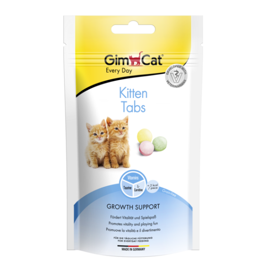 GIMCAT KITTEN TABS skanėstai jaunoms katėms 40g