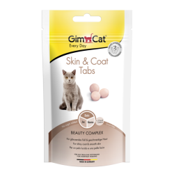GIMCAT SKIN &amp; COAT TABS skanėstai katėms 40g