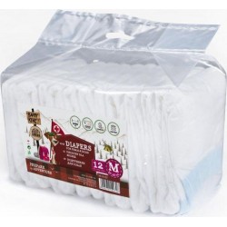 BARRY KING sauskelnės kalėms, M, 32 - 48 cm, 12vnt.