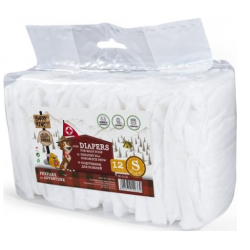 BARRY KING šunų sauskelnės patinams, S, 30 - 46 cm, 12vnt.