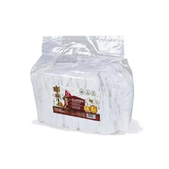 BARRY KING šunų sauskelnės patinams, L, 60 - 80 cm, 12vnt.