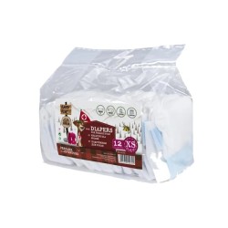 BARRY KING sauskelnės kalėms, XS, 20 - 28 cm, 12vnt.