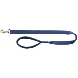 Trixie Premium fosforescuojantis pavadys su adreso laukupavadys, XS 1.2m/10mm, indigo