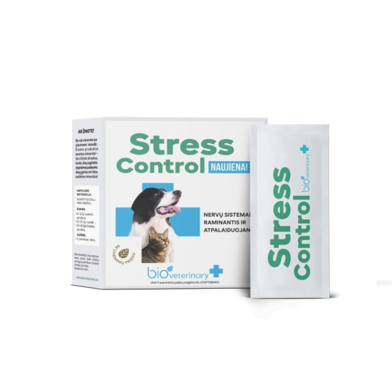Bioveterinary Stress Control maisto papildas augintiniams N28