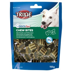 Trixie kramtomieji skamėstai šunims Denta Fun Chew Bites, petražolės/pipirmėtės, 150 g