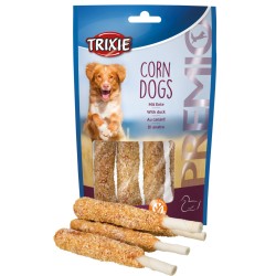 Trixie PREMIO skanėstai šunims Corn Dogs, antiena, 4x100 g