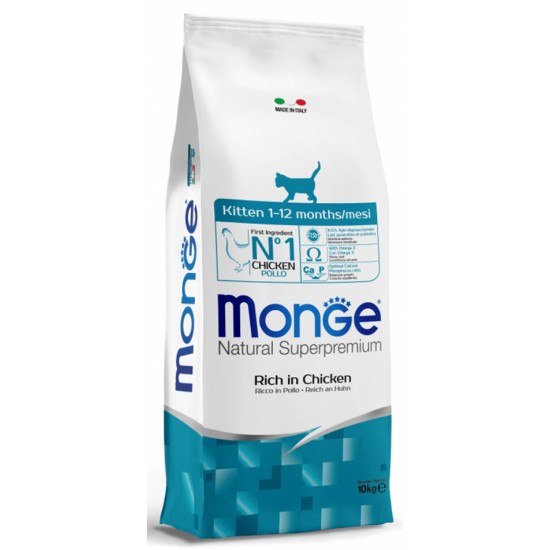 Monge Dry Cat Kitten su vištiena 10kg