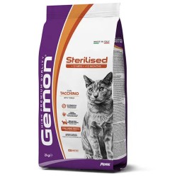 GEMON - Dry Cat Sterilized su kalakutiena 2kg