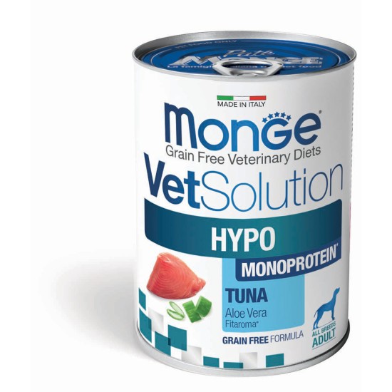 Monge VetSolution Dog Wet HYPO MONO Tuna 400g