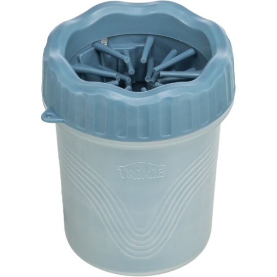 Trixie Letenų valymo indas, silikonas/PP, S-M, mėlynas