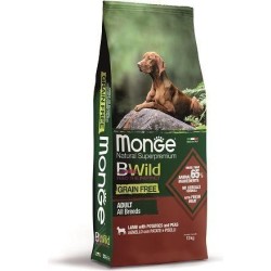 Monge BWILD All Breeds Adult Lamb maistas šunims 12kg